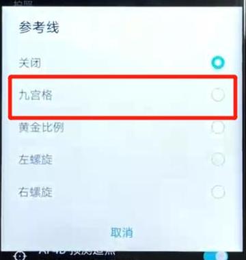 苹果手机相机怎么设置九宫格模式