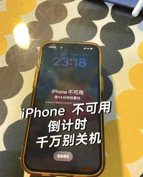 苹果手机密码错误停用解析及解决方法