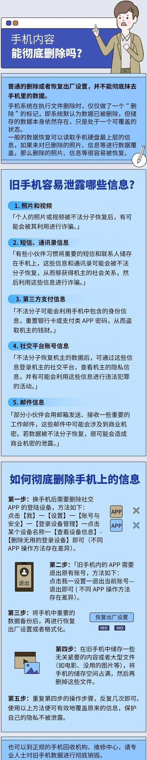 怎样清除手机数据不会恢复