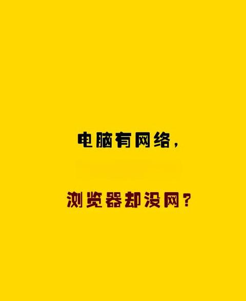 电脑浏览器上不了网其他都正常