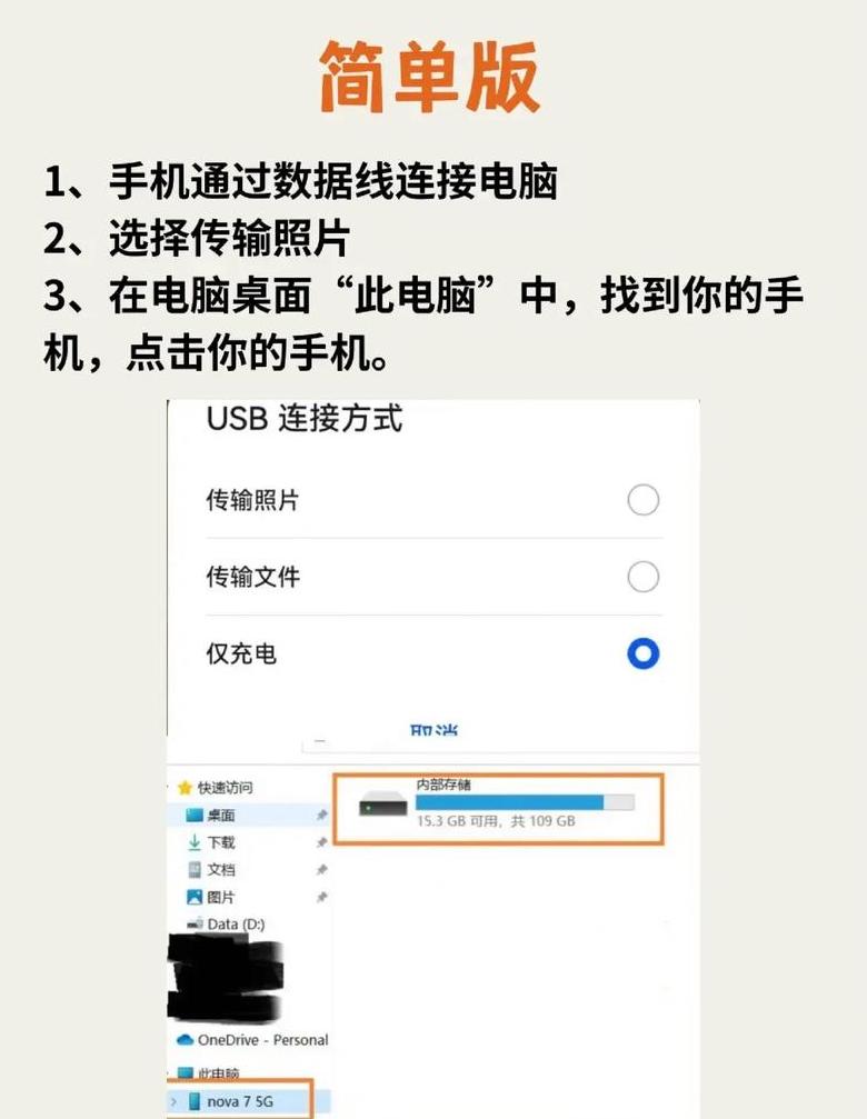 手机文件轻松传电脑：USB连接全攻略