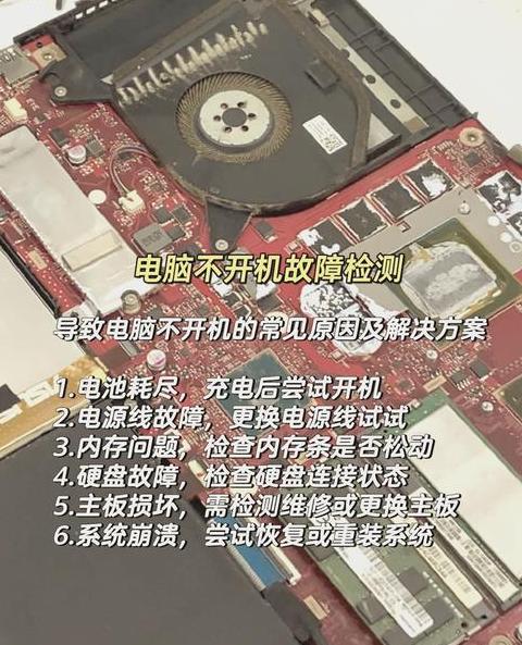 电脑不开机自动重启
