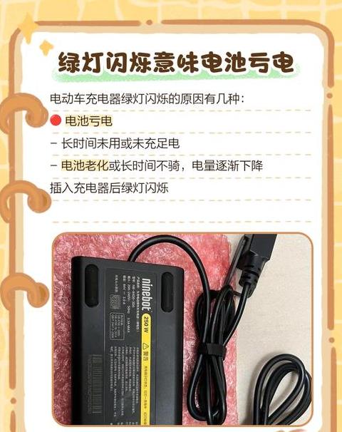 电脑充电器插上一直闪